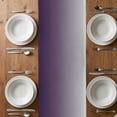 thumbnail image 4 of Grey Purple,Short Table Runner 36 Inches Long,Gradient Ombre Modern Abstract Color Art Cotton Linen Table Runners Dresser Scarves,Tabletop Scarf Furniture Cover for Home Dinner Party Decor 13"x36", 4 of 8