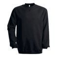 thumbnail image 1 of Kariban - Sudadera básica cuello redondo Modelo Plain hombre caballero (Negro), 1 of 1