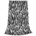 thumbnail image 2 of Pofeuu Zebra Print Ultra-Soft Micro Fleece Blanket,for Bed Or Sofa,All Season Throw Blankets Flannel Blanket-50"x40", 2 of 7