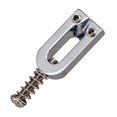 thumbnail image 5 of Puente de guitarra Yuxing 6 Piezas de metal en forma de U con bola de rodillo y cuerdas de trémolo plateadas, 5 of 5
