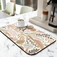 thumbnail image 2 of Highly Effective Dish Drying Pad - Suitable for Coffee, Absorbent with Non-slip Rubber Back, Hide Stains on Kitchen Counters, Coffee Mat Perfect with Dish Racks and Diatom Mud Coffee Makers, 19.5x12in, 2 of 7