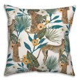 thumbnail image 2 of Creative Products Tropical Cheetah White 18 x 18 Spun Poly Pillow, 2 of 3