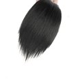 thumbnail image 1 of Jowxsx Adornos de cabello humano invisibles negros para mujeres Extensión de cabello con clip sin costuras Pieza de cabello Flequillo falso corto Forro de cabello postizos superiores para belleza y cu, 1 of 5