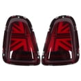 thumbnail image 2 of Lámpara VLAND para JCW Union Jack Luces traseras LED completas Lente roja R56 R57 Pre-LCI 2007-2013, 2 of 8