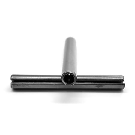 

5/64 x 1 1/2 Roll Pin / Spring Pin Medium Carbon Steel Black Oxide Pk 1000