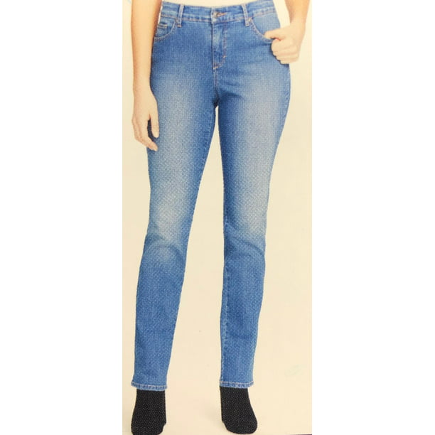 Gloria Vanderbilt - Gloria Vanderbilt Women's Rail Straight Jeans ...