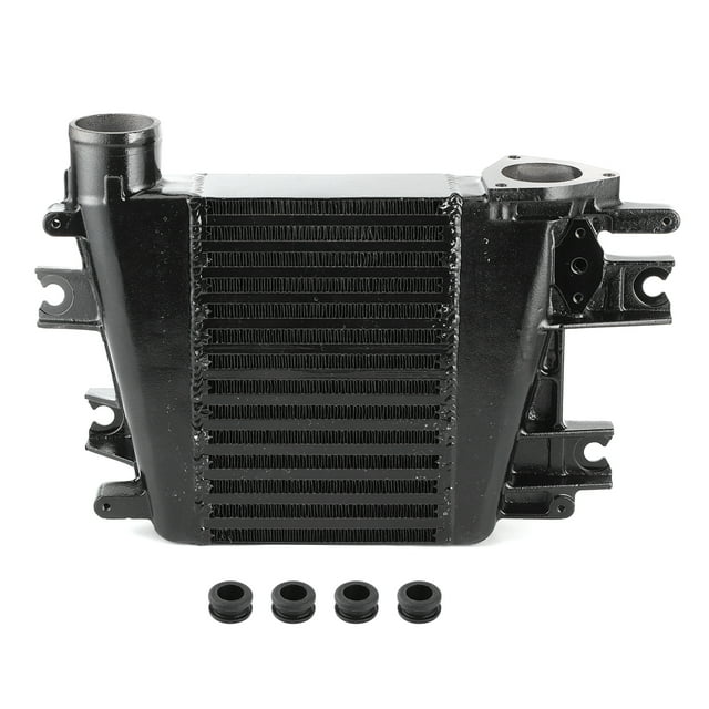 FLAMEEN Car Replacement,Turbo Intercooler Aluminium Alloy Car Refit Fit For GU Y61 PATROL ZD30 3.0L