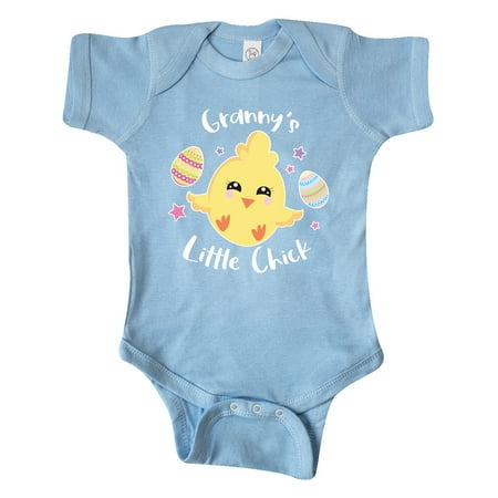 

Inktastic Happy Easter Granny s Little Chick Gift Baby Girl Bodysuit