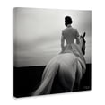 thumbnail image 4 of Stupell Industries Riding Horse into Horizon People Painting Wrapped Canvas Art Print Wall Art, 30 x 30, 4 of 8