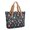 Mystical Halloween Pattern, variant on Halloween Snake Cauldron Purple Pattern Large Tote Bag for Women, Polyester Roomy Carryall with Pockets and Zipper, Lightweight Gifts Ideas for Mom Wife Friend