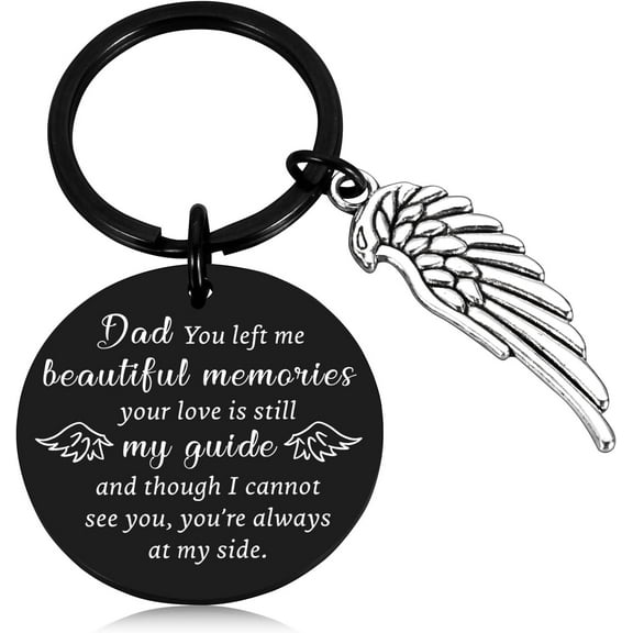 Bereavement Gifts for Loss of Father, Loss of Husband Sympathy Gift Keychain, Sorry for Your Loss Gifts, Sympathy Gifts for Loss of Dad, Memorial Gifts for Loss of Dad, Loss of Father Gift