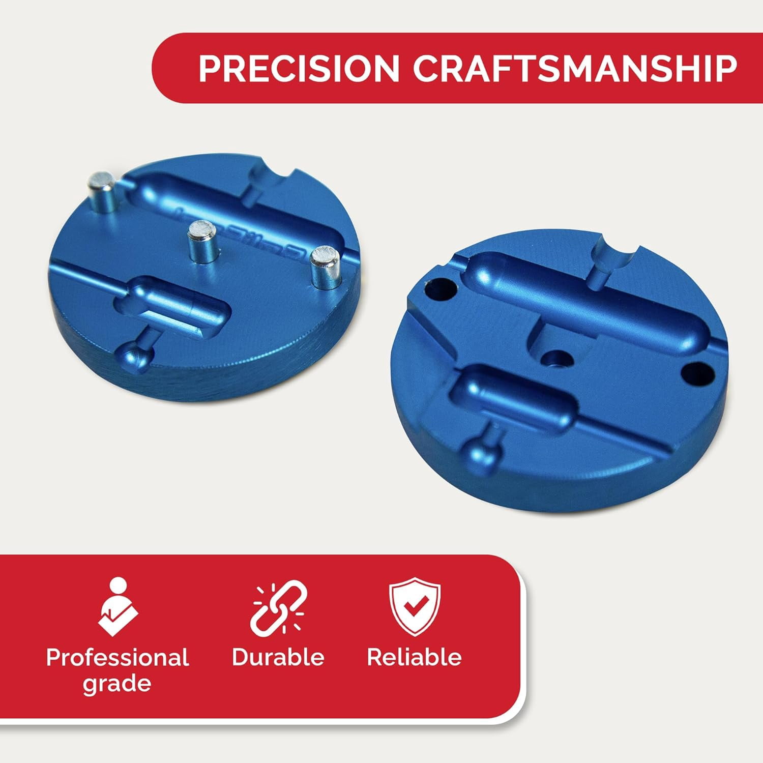 Dual Cavity 16-14 AWG Hanger/Ring Connector Mould- Corrosion & Weather Resistant for Electrical