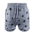 thumbnail image 4 of Leutsin Shorts de Sport Décontractés à Cordon pour Femmes avec Poches Imprimées, 4 of 6