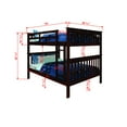 thumbnail image 3 of Donco Trading Full/Full Mission Bunk Bed W/Twin Trundle, 3 of 3
