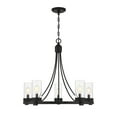 thumbnail image 4 of Trade Winds Ashland 5-Light Chandelier in Matte Black, 4 of 6