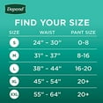 thumbnail image 5 of Depend Fresh Protection Adult Incontinence Underwear for Women (Formerly Depend Fit-Flex), Disposable, Maximum, Extra-Large, Blush, 26 Count, 5 of 5
