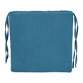 thumbnail image 2 of Blazing Needles Set of 4 Indoor Microsuede Chair Cushions, Teal, 2 of 4