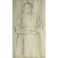 thumbnail image 2 of Pissarro, Camille 15x24 Black Modern Framed Museum Art Print Titled - Peasant, 2 of 4
