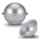 thumbnail image 1 of Molde de Semicírculo de 4 Pulgadas Molde para Pastel de Aluminio Molde para Pastel de Hemisferio Molde para Pastel de Esfera Molde para Pastel de Béisbol Pelota Deportiva ANGGREK Otros, 1 of 8