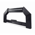 thumbnail image 1 of Black Horse Offroad Bull Bar AB-JE22 Armour; Flat Rugged Style; Powder Coated; Matte Black; Steel; Without Skid Plate; With One 20 Inch LED Light Bar, 1 of 11