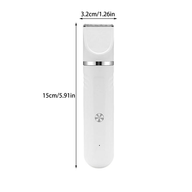 One On One Four-In-One Pet Grooming Kit,Cats Dog Hair Removal Electric Clipper with 4 Interchangeable Blades Rechargeable for Trimming Foot Shaving