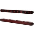 thumbnail image 2 of Wall Mounted Snooker Billiards Cues Rack Pool Cues Stick Pole Rod Holder Billiards Accessory, 2 of 14