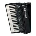 thumbnail image 2 of Hohner Bravo III 96 Accordion With Black Bellows Black, 2 of 6