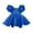 Blue, variant on Jinhomg Toddler Girls Pleated Dress Cute Floral Sleeveless Midi Dress Baby Kids Casual Comfy Party Dresses Summer Saving Blue 6-7 Years