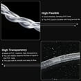thumbnail image 4 of Uxcell 3/4" ID x 10ft Clear Vinyl Tubing, Flexible Tubing Plastic Vinyl Hose Tube, 3/4 inch x 10ft, 4 of 5