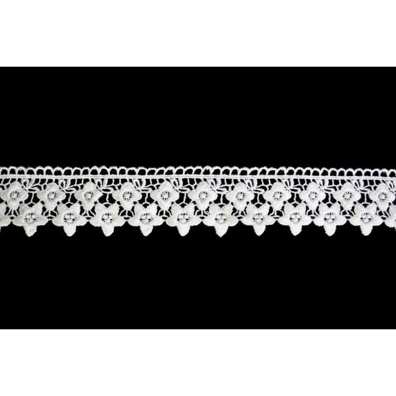 Lily 2" Bridal Accessory Sewing Notions DIY White Ivory Venice Lace Trim By Yard