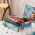 thumbnail image 5 of jejeloiu Highland Cow Book Floral Zipper Full Size Comforter Sets with Fitted Sheet and 2 Pillowcases Kids,Rustic Farm Print Zipper Bedding Set,Reversible,4 Pieces, 5 of 7