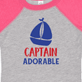 thumbnail image 4 of Inktastic Captain Adorable, Sail Boat, Sailing - Red Blue Boys Baby Bodysuit, 4 of 5