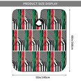 thumbnail image 3 of Mexico-America-Flag Barber Salon Hair Cutting Cape with Adjustable Closure Hairdressing Haircut Capes 55x66 In, 3 of 7