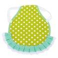 thumbnail image 1 of Chicken Vest Beautiful Elastic Lace Pet Back Protection Apron for Chicken Ducks GoosesGreen and White Dots, 1 of 1