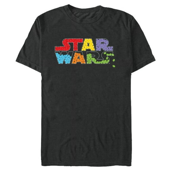 Star Wars Treats Movie Logo Full of Jelly Beans - Short Sleeve Blended T-Shirt for Adults - Customized-Dark Heather