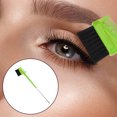 thumbnail image 7 of Unique Bargains Dual Comb Eyebrow Brushes for Women Eyelash Eyebrow Travel Makeup Tool Green 8.15" Length, 7 of 7