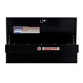 thumbnail image 3 of Weather Guard Tool Box 184-5-04 Lo-Side; Single Lid; Powder Coated; Gloss Black; Aluminum; 3 Cubic Feet Capacity, 3 of 15