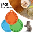 thumbnail image 3 of 3PCS Cubiertas de comida para gatos Tapas de silicona para latas Tapas de comida para mascotas Tapas para comida para perros y gatos Muyoka Hogar, 3 of 6