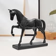 thumbnail image 3 of Estatua de caballo, adornos de caballo, figura de resina para escritorio, figuras de caballo decorativas realistas, escultura de caballo para decoraci Estilo A, 3 of 8