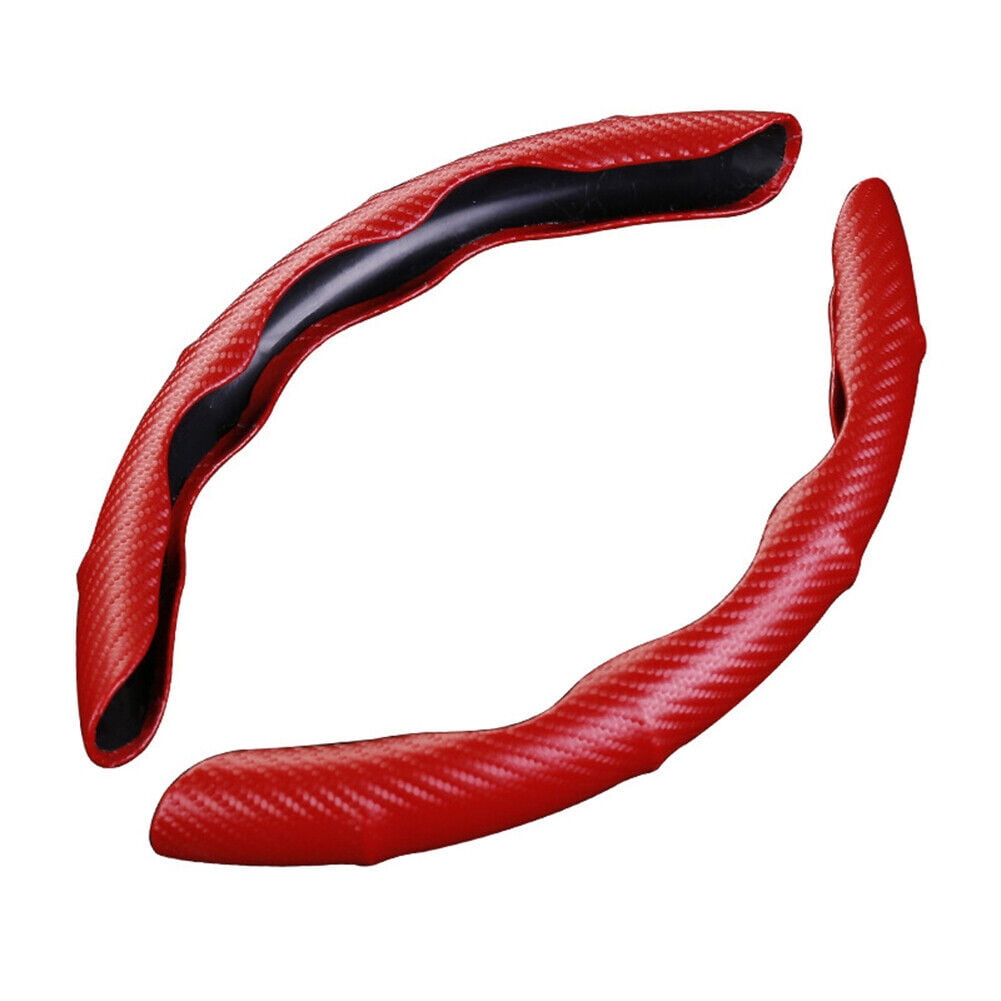 Suyin Steering Wheel Cover,Carbon Fiber Steering Wheel Grip,Universal