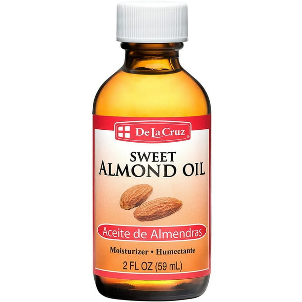 De La Cruz Sweet Almond Oil for Hair and Skin Body Moisturizer for Dry Skin 59ml De La Cruz Sweet Almond Oil for Hair and Skin Body Moisturizer for Dry Skin 59ml