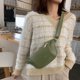 thumbnail image 2 of Riñonera con cremallera de PU para mujer, minibolso de hombro de Color sólido para mujer (verde) Likrtyny multifunción de oficina, 2 of 9