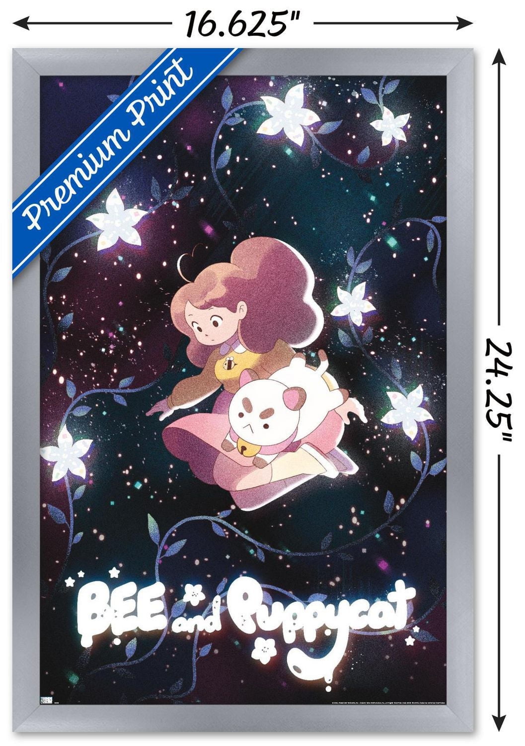 Bee And Puppycat - Space Flowers Key Art Wall Poster