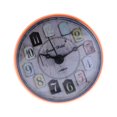 thumbnail image 3 of maskred Compact Wall Clock with Powerful Suction Cup Water Resistant for Bathroom Kitchen Orange 75 x 35mm 1Set, 3 of 6