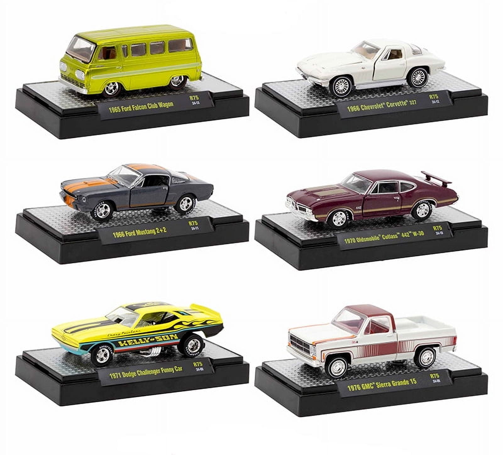 M2マシーン 1965 フォード　ファルコン クラブ　ワゴン M2 Machines Diorama Auto Figs 1965 Ford Falcon Club Wagon
