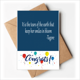 thumbnail image 1 of Qoutes Healing frases amantes lágrimas Bloom Sobre de la Carta de felicitación de la tarjeta de matrimonio, 1 of 4
