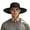 Black, variant on Adjustable Outdoor Sun Bucket Hat For Men And Women UPF 50+ Breathable Fisherman Design For Hiking Camping Travel Grey One Size
