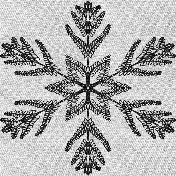 Ahgly Company Machine Washable Indoor Square Transitional Platinum Gray Area Rugs, 4' Square