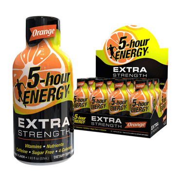 5-hour Energy Extra Strength Sugar Free Orange Energy Shot 1.93 oz