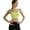 Fluorescent Green, variant on Women's Slim Strap Sports Underwear Yoga Bra Vest, Seamless Wireless Padded Fitness Bralette, High Elasticity Breathable Workout Tank Top, Thin Strap Supportive Gym Cami, Activewear Base Layer